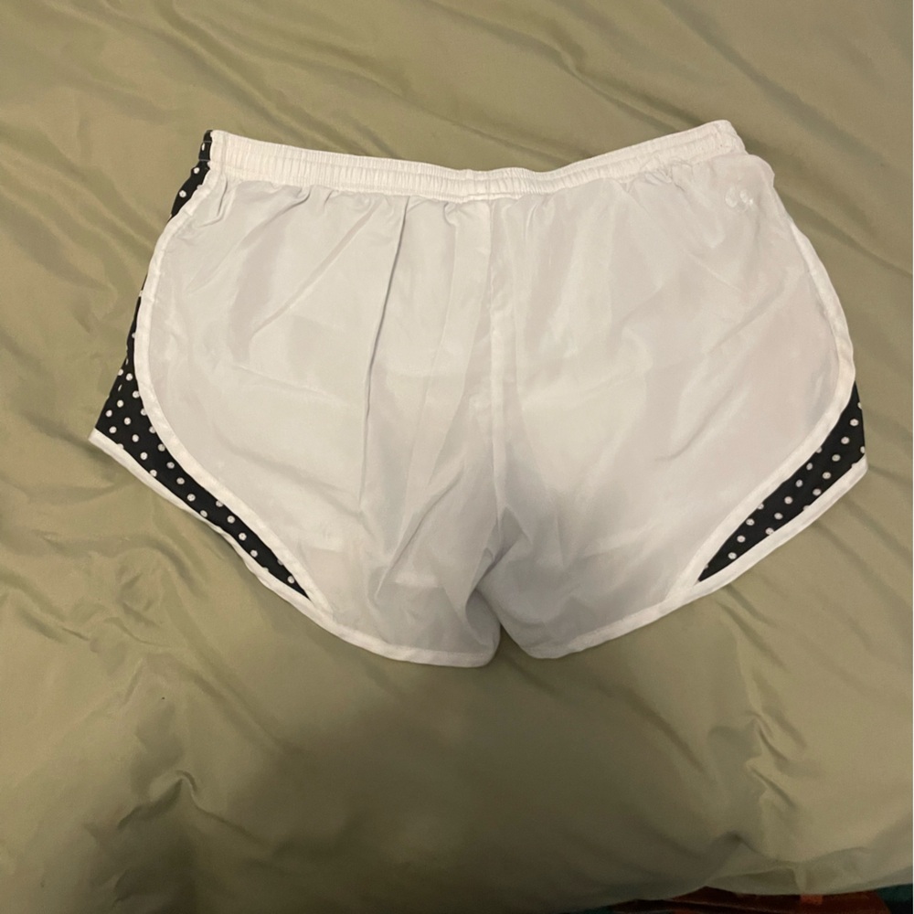 Running shorts- polka dots- jrs large